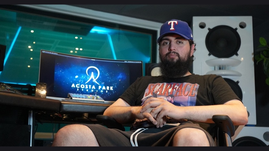 Producer at the console